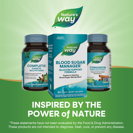 <{%MAIN5_04906%}>Nature's Way® | Blood Sugar Manager Tablets