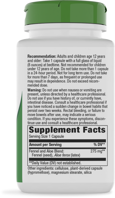 <{%360IMAGE1_10150%}>Nature's Way® | Aloe Latex With Fennel - right side of pack