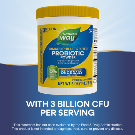 <{%MAIN3_14241%}>Nature's Way® | Primadophilus Reuteri Probiotic Powder