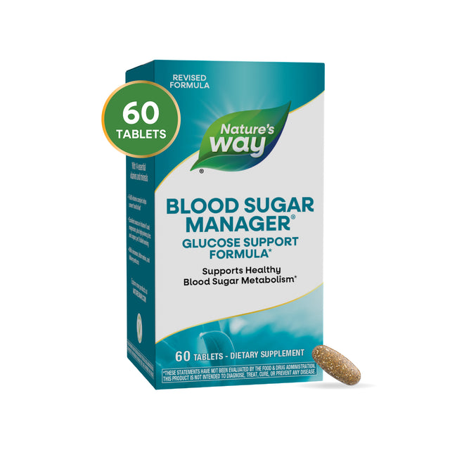 <{%MAIN6_04906%}>Nature's Way® | Blood Sugar Manager Tablets