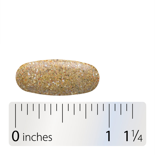 <{%360IMAGE4_15679%}>Nature's Way® | Alive! Adult Ultra Multivitamin - Tablet and ruler