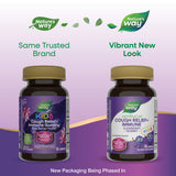 <{%MAIN1_13676%}>Nature's Way® | Sambucus Kids Cough Relief +♢ Immune* Elderberry Gummies - package updates old to new