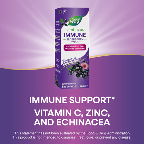 <{%MAIN10_15333%}>Nature's Way® | Sambucus Immune Elderberry Syrup