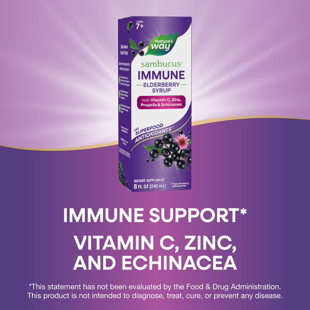 <{%MAIN10_15333%}>Nature's Way® | Sambucus Immune Elderberry Syrup