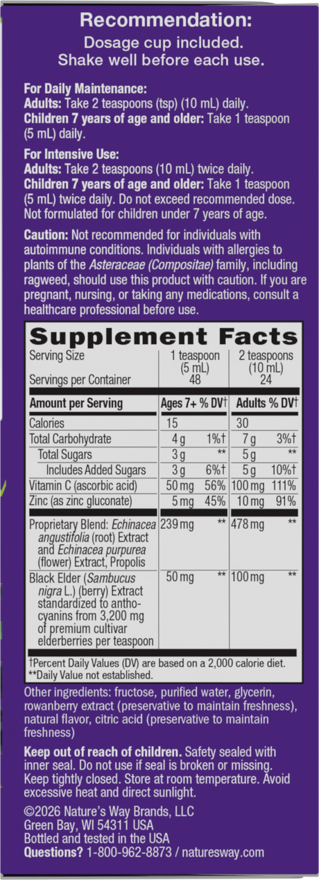 <{%360IMAGE5_15333%}>Nature's Way® | Sambucus Immune Elderberry Syrup