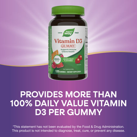 <{%MAIN3_13608%}>Nature's Way® | Vitamin D3 Gummies