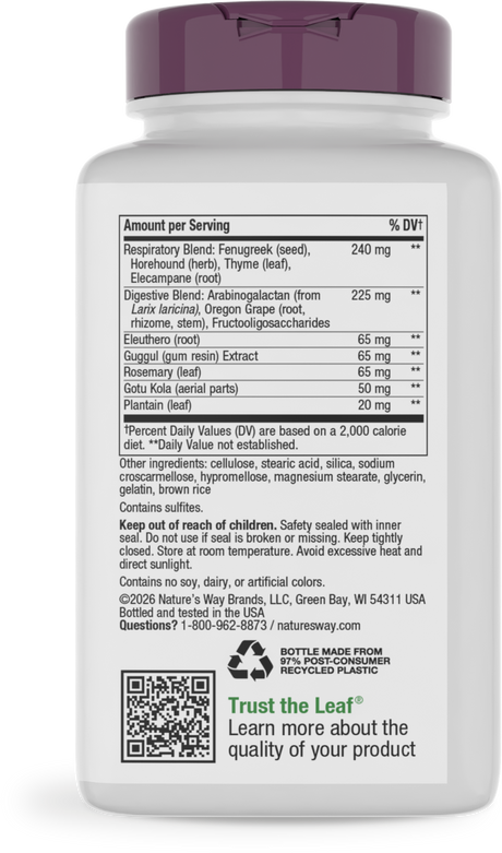 <{%360IMAGE3_15049%}>Nature's Way® | SystemWell Ultimate Immune* - back of pack