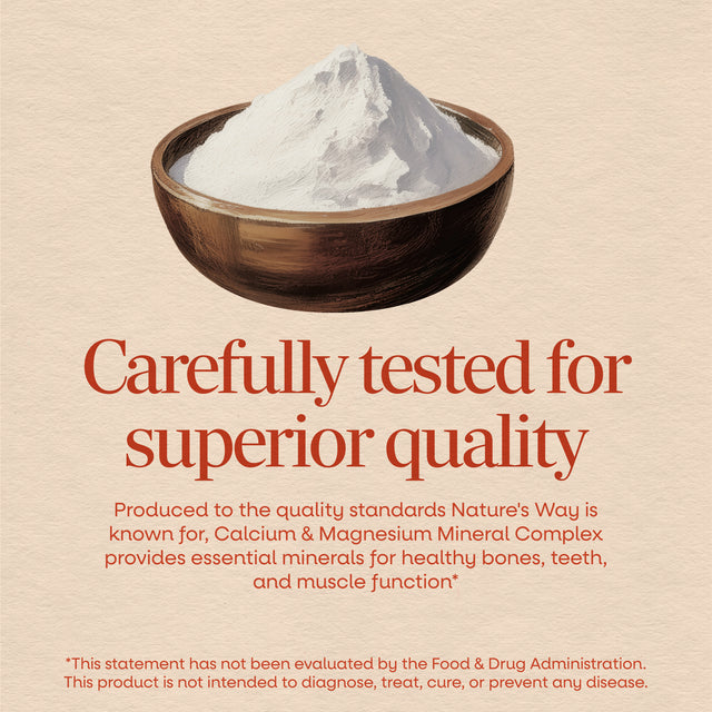 <{%MAIN9_41310%}>Nature's Way® | Calcium & Magnesium Mineral Complex