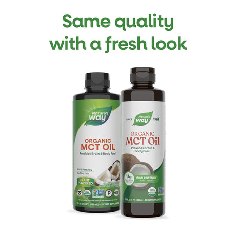 <{%MAIN9_10895%}>Nature's Way® | Organic MCT Oil - package updates old to new