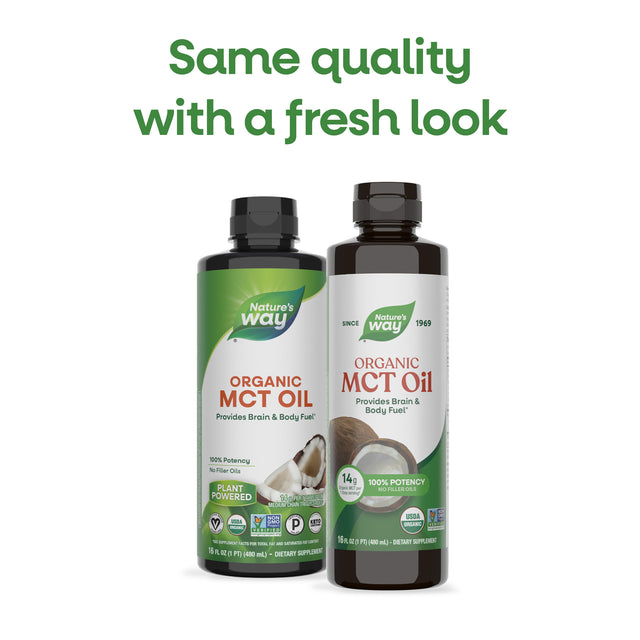 <{%MAIN9_10895%}>Nature's Way® | Organic MCT Oil - package updates old to new