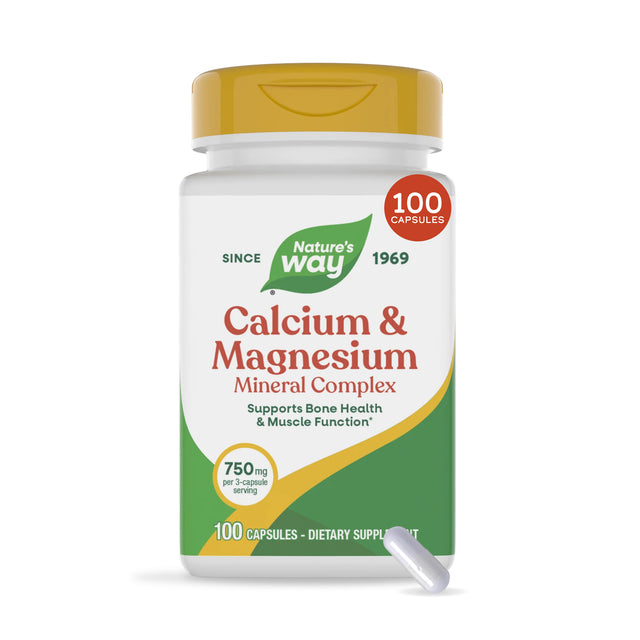 <{%MAIN14_41310%}>Nature's Way® | Calcium & Magnesium Mineral Complex