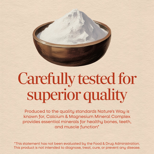 <{%MAIN2_41311%}>Nature's Way® | Calcium & Magnesium Mineral Complex