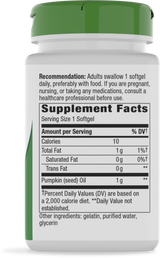 <{%360IMAGE1_16276%}>Nature's Way® | Pumpkin Seed Oil - right side of pack