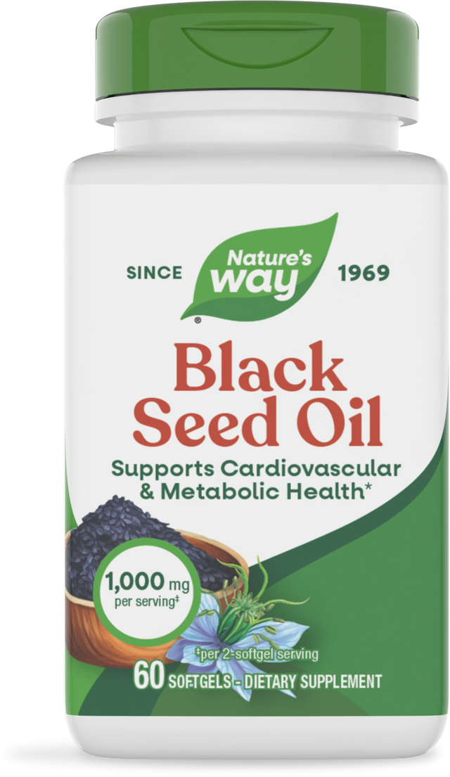<{%PRIMARY_16275%}>Nature's Way® | Black Seed Oil, 60 softgels