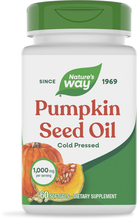 <{%PRIMARY_16276%}>Nature's Way® | Pumpkin Seed Oil, 60 softgels