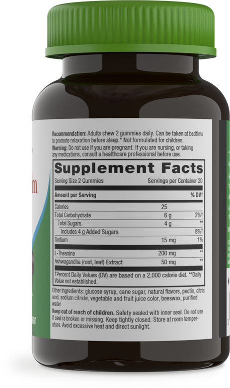 <{%360IMAGE4_14632%}>Nature's Way® | Quick Calm Gummy - right side of pack