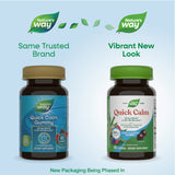 <{%MAIN7_14632%}>Nature's Way® | Quick Calm Gummy - package updates old to new