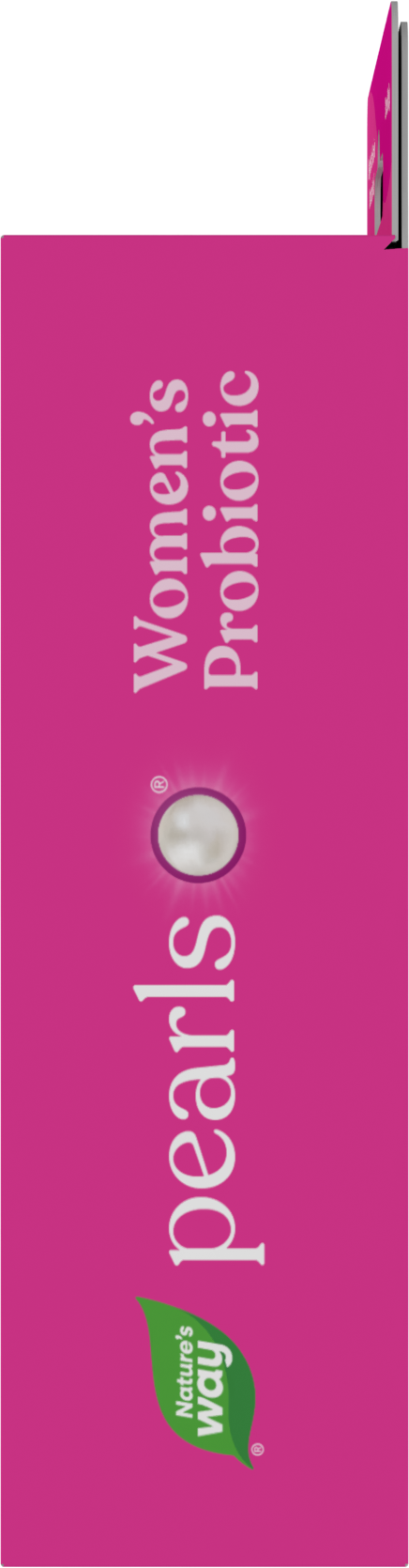 <{%360IMAGE6_13950%}>Nature's Way® | Probiotic Pearls Women's - right side of pack