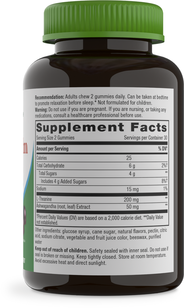 <{%360IMAGE1_14390%}>Nature's Way® | Quick Calm Gummy - right side of pack