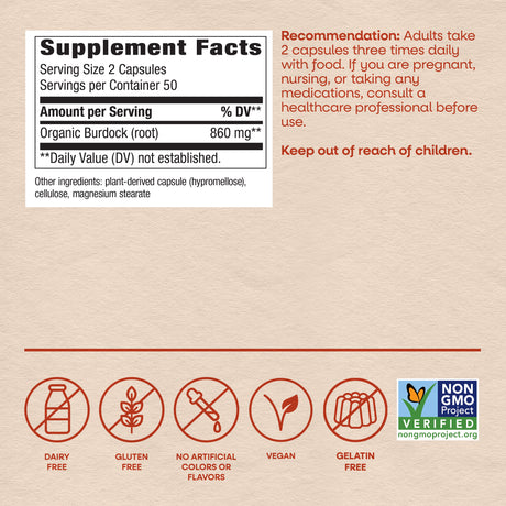 <{%MAIN4_11200%}>Nature's Way® | Burdock Root