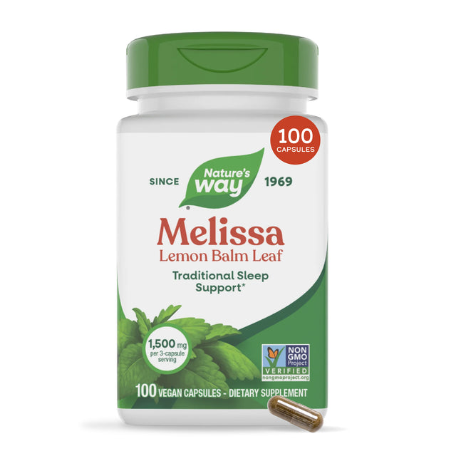 <{%MAIN7_14650%}>Nature's Way® | Melissa-Lemon Balm Leaf