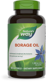 <{%PRIMARY_15413%}>Nature's Way® | Borage Oil, 60 softgels
