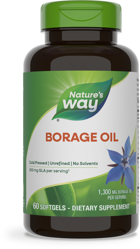 <{%PRIMARY_15413%}>Nature's Way® | Borage Oil, 60 softgels