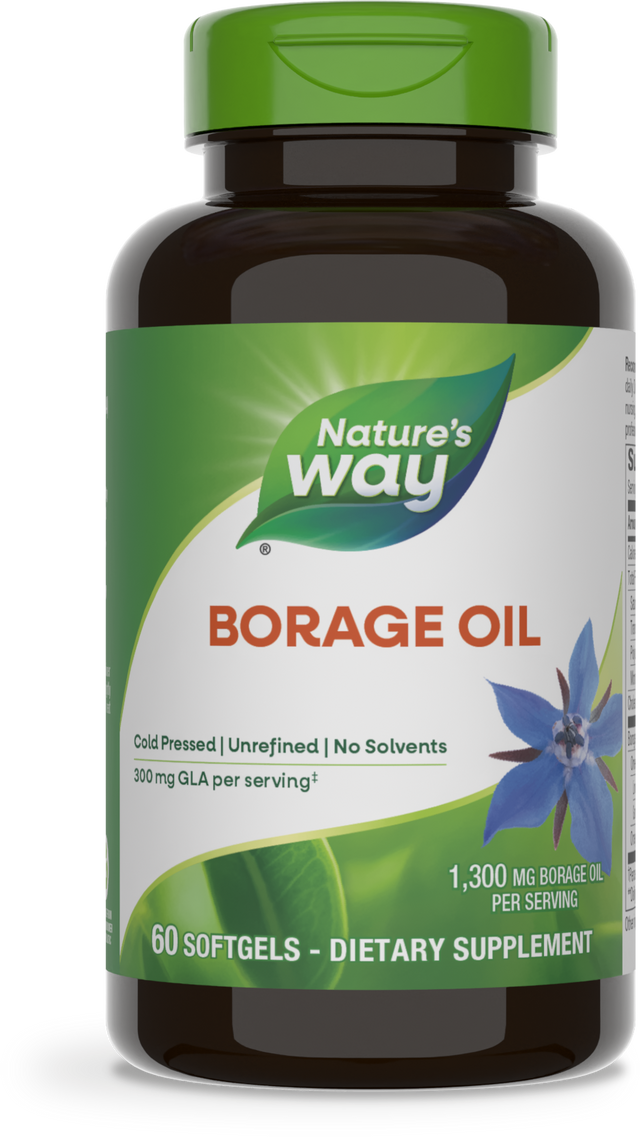 <{%PRIMARY_15413%}>Nature's Way® | Borage Oil, 60 softgels