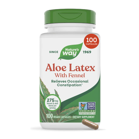 <{%MAIN7_10150%}>Nature's Way® | Aloe Latex With Fennel