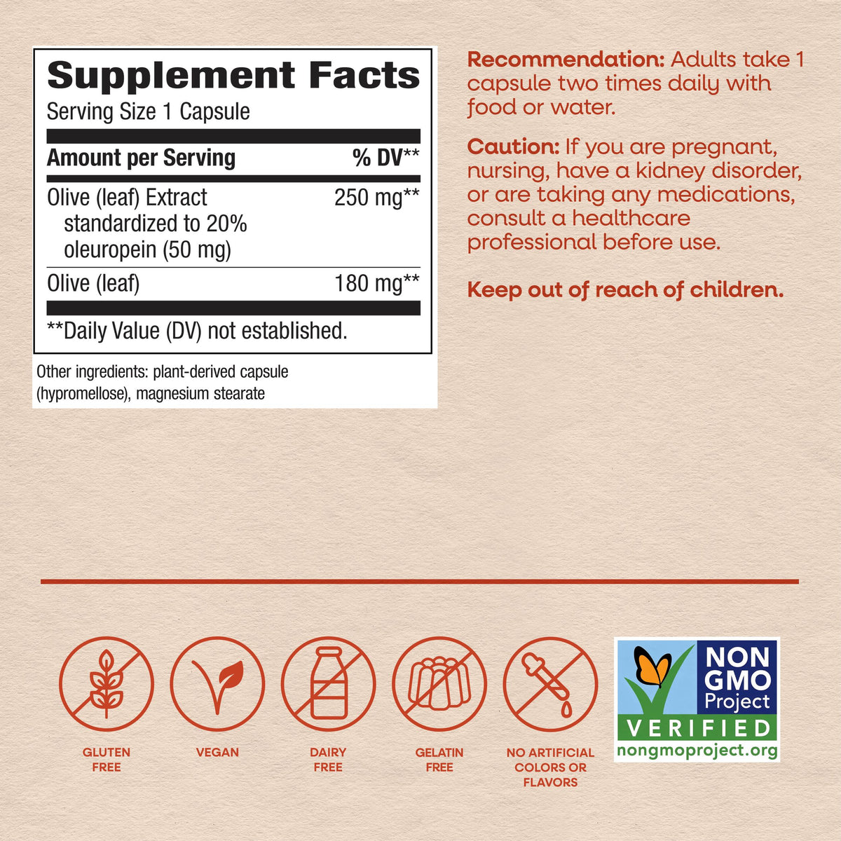 <{%MAIN4_15480%}>Nature's Way® | Olive Leaf Standardized Extract