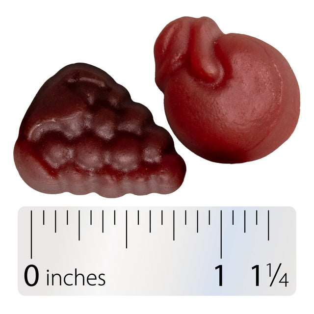 <{%360IMAGE3_15817%}>Nature's Way® | Alive! Adult Premium Gummy Multivitamin - Gummy and ruler