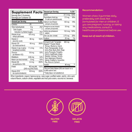<{%MAIN4_15897%}>Nature's Way® | Alive! Premium Women's Gummy Multivitamin