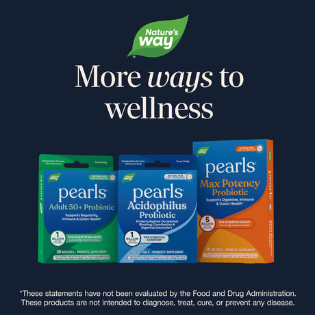<{%MAIN5_56435%}>Nature's Way® | Pearls® Elite™ Probiotics