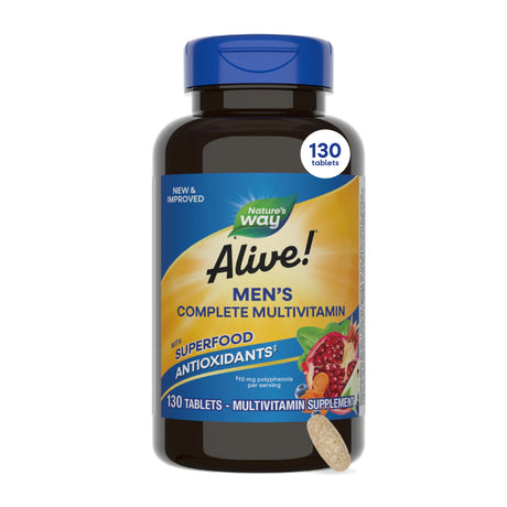 <{%MAIN7_13716%}>Nature's Way® | Alive! Men's Complete Multivitamin