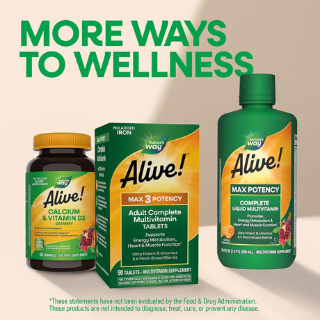 <{%MAIN4_15817%}>Nature's Way® | Alive! Adult Premium Gummy Multivitamin