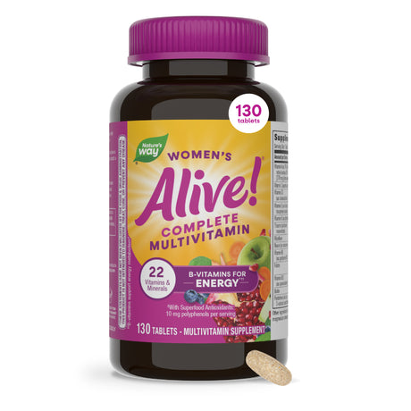 <{%MAIN8_13710%}>Nature's Way® | Alive! Women's Complete Multivitamin