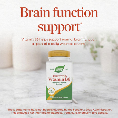 <{%MAIN2_40431%}>Nature's Way® | Vitamin B6 High Potency