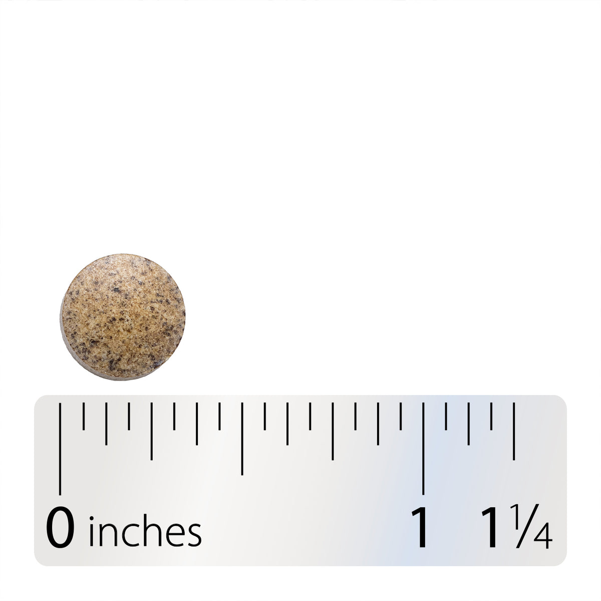 <{%360IMAGE4_6690%}>Nature's Way® | HeartCare Hawthorn Standardized Extract - Tablet and ruler