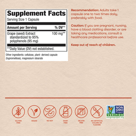 <{%MAIN11_14320%}>Nature's Way® | Grape Seed Standardized Extract