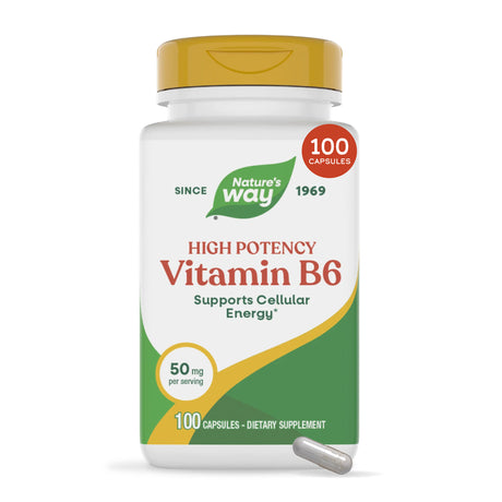 <{%MAIN7_40431%}>Nature's Way® | Vitamin B6 High Potency