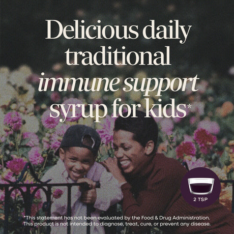 <{%MAIN1_15797%}>Nature's Way® | Sambucus Organic Traditional Elderberry Immune Syrup for Kids