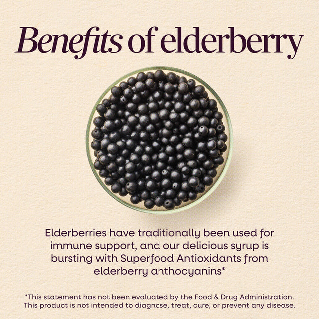 <{%MAIN3_15797%}>Nature's Way® | Sambucus Organic Traditional Elderberry Immune Syrup for Kids