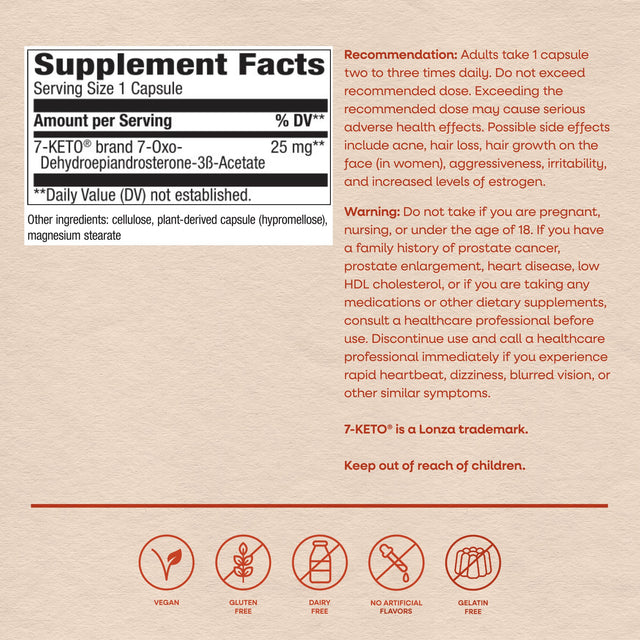 <{%MAIN4_05186%}>Nature's Way® | 7-KETO DHEA Metabolite