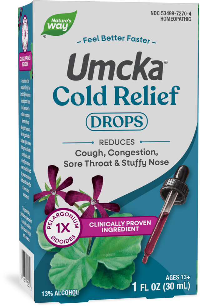 <{%PRIMARY_15270%}>Nature's Way® | Umcka Cold Relief Drops, 1 fl oz (30 ml)