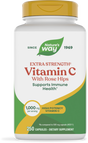 <{%PRIMARY_40313%}>Nature's Way® | Vitamin C with Rose Hips Extra Strength, 250 capsules