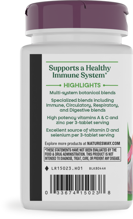 <{%360IMAGE6_15023%}>Nature's Way® | SystemWell Ultimate Immune* - left side of pack