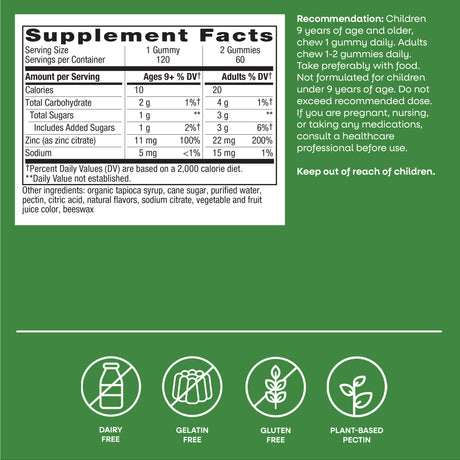 <{%MAIN5_13701%}>Nature's Way® | Zinc Gummies
