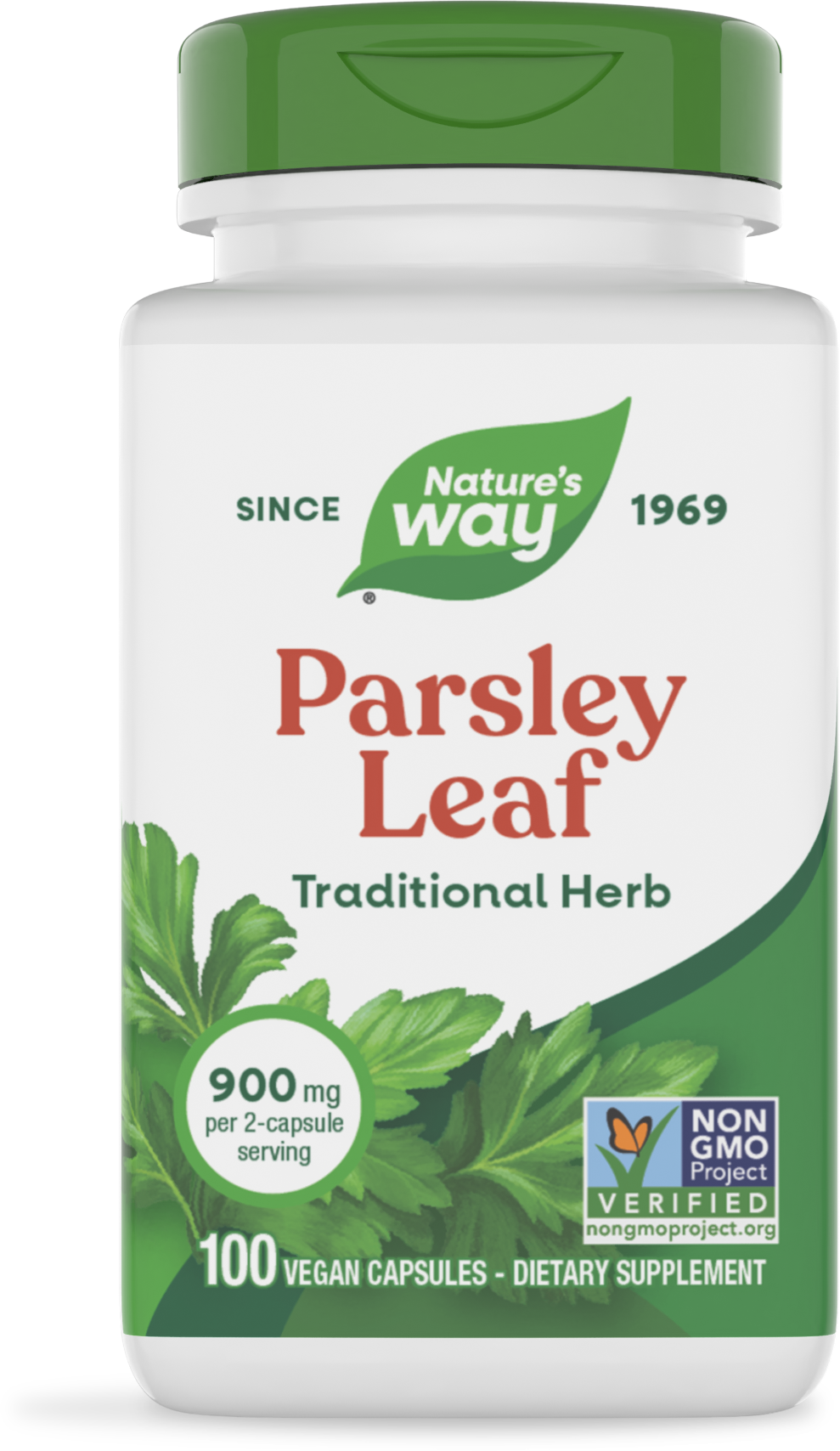 <{%PRIMARY_15300%}>Nature's Way® | Parsley Leaf, 100 capsules