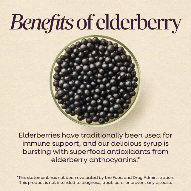 <{%MAIN3_6971%}>Nature's Way® | Sambucus Zero Sugar Traditional Elderberry Immune Syrup