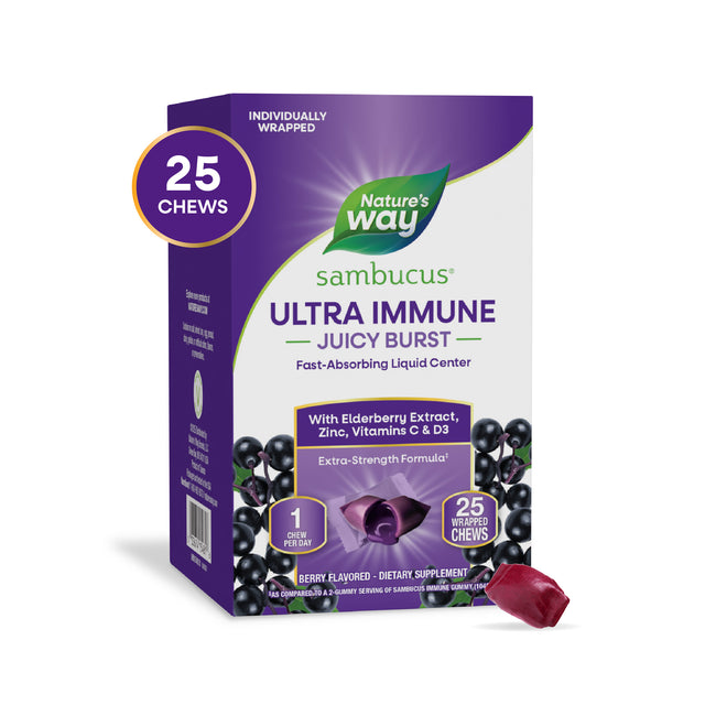 <{%MAIN7_15481%}>Nature's Way® | Sambucus Ultra Immune Juicy Burst
